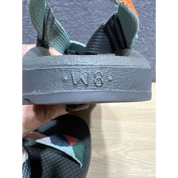 Chaco Mega Z Cloud Walking Outdoor Sports Sandals Comfort Womens Size 8W - Picture 9 of 11